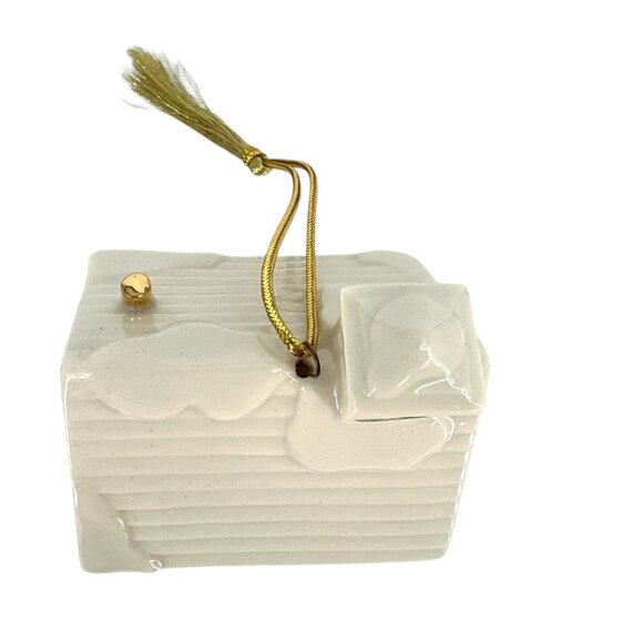 Lenox Christmas Village Schoolhouse Lit Ornament 3.5" Porcelain NIB - Picture 7 of 11